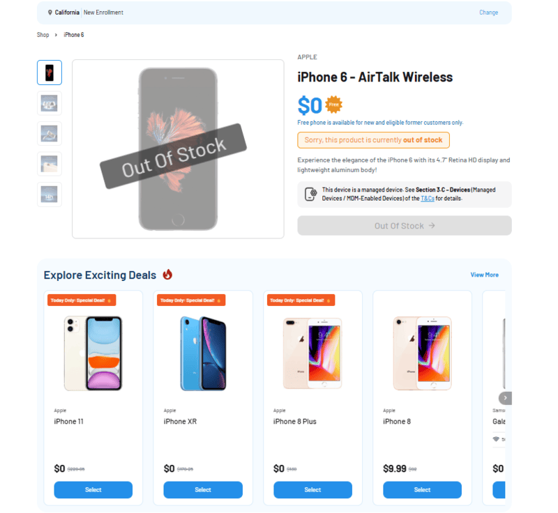 free iphone 6 with food stamps