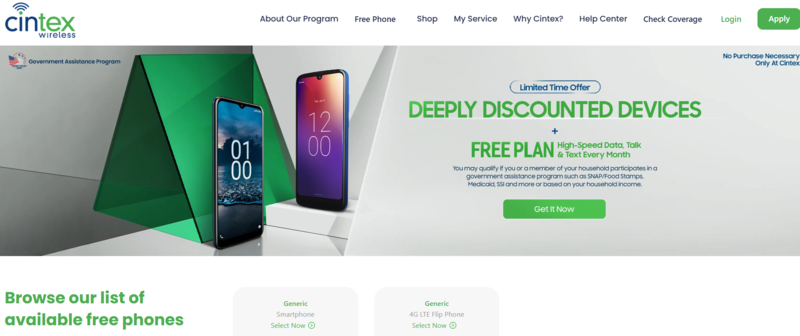 free government phone providers