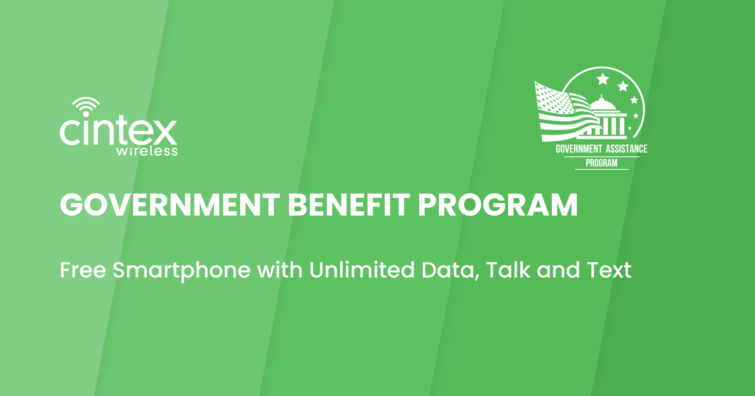 Government Benefit Program, Free Smartphone with Free Monthly Cell Phone  Service